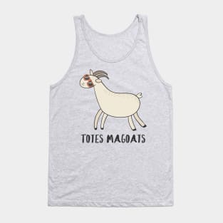 Totes Magoats - Funny Goat in Sunglasses Gift Tank Top